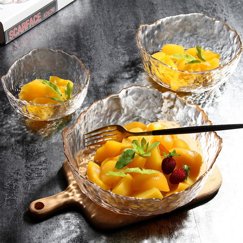 Phnom Penh Glass Salad & Dessert Bowl Set