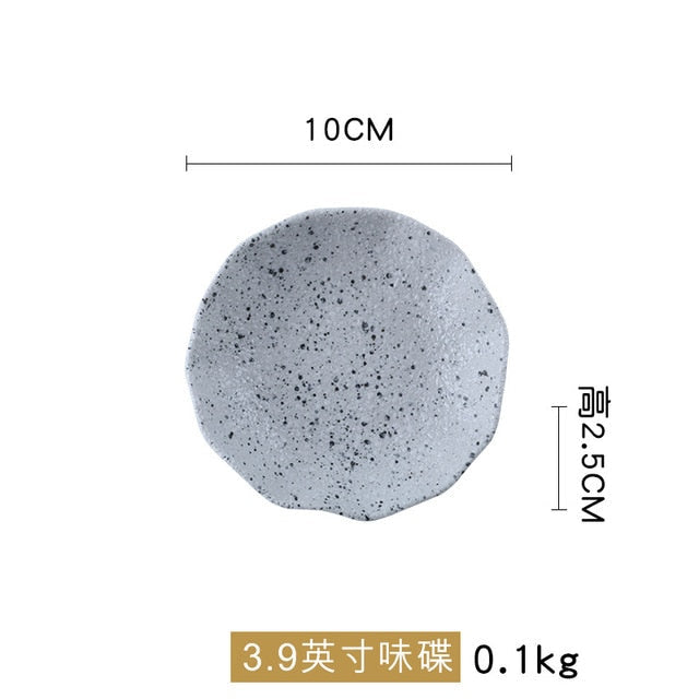 Granite Pattern Ceramic Tableware Set