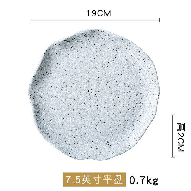 Granite Pattern Ceramic Tableware Set