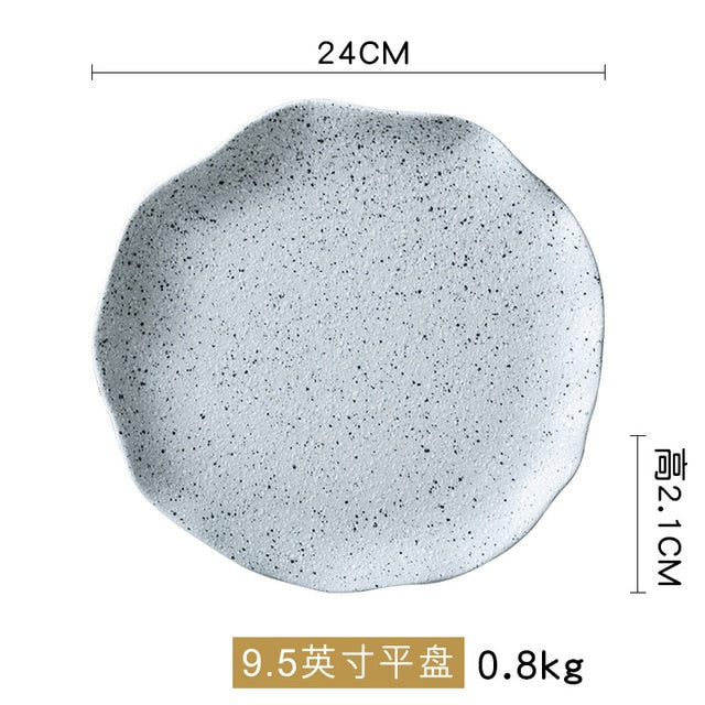 Granite Pattern Ceramic Tableware Set